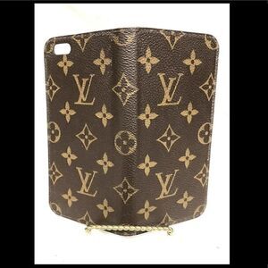 Louis Vuitton Monogram Folio IPhone 6 Plus Case M61423 LV E4360